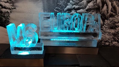 Eisskulptur MS Europa