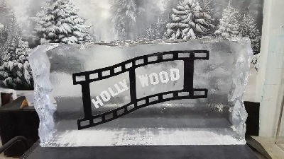 Eisskulptur Hollywood